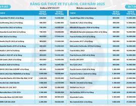 Thủ Tục Thuê Xe Tự Lái