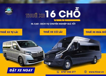 Thuê xe 16 chỗ tự lái