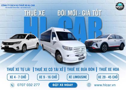 Thuê xe ô tô 16 chỗ theo ngày