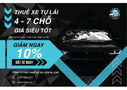 Giá thuê xe 4 chỗ theo ngày