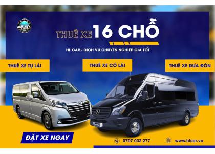 Thuê xe 16 chỗ tự lái
