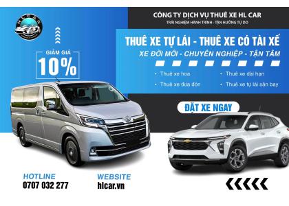 Cho công ty thuê xe 16 chỗ