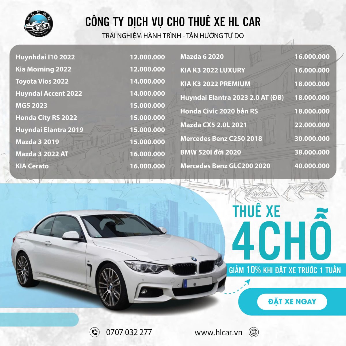 thuê xe tự lái dịp lễ 30/4