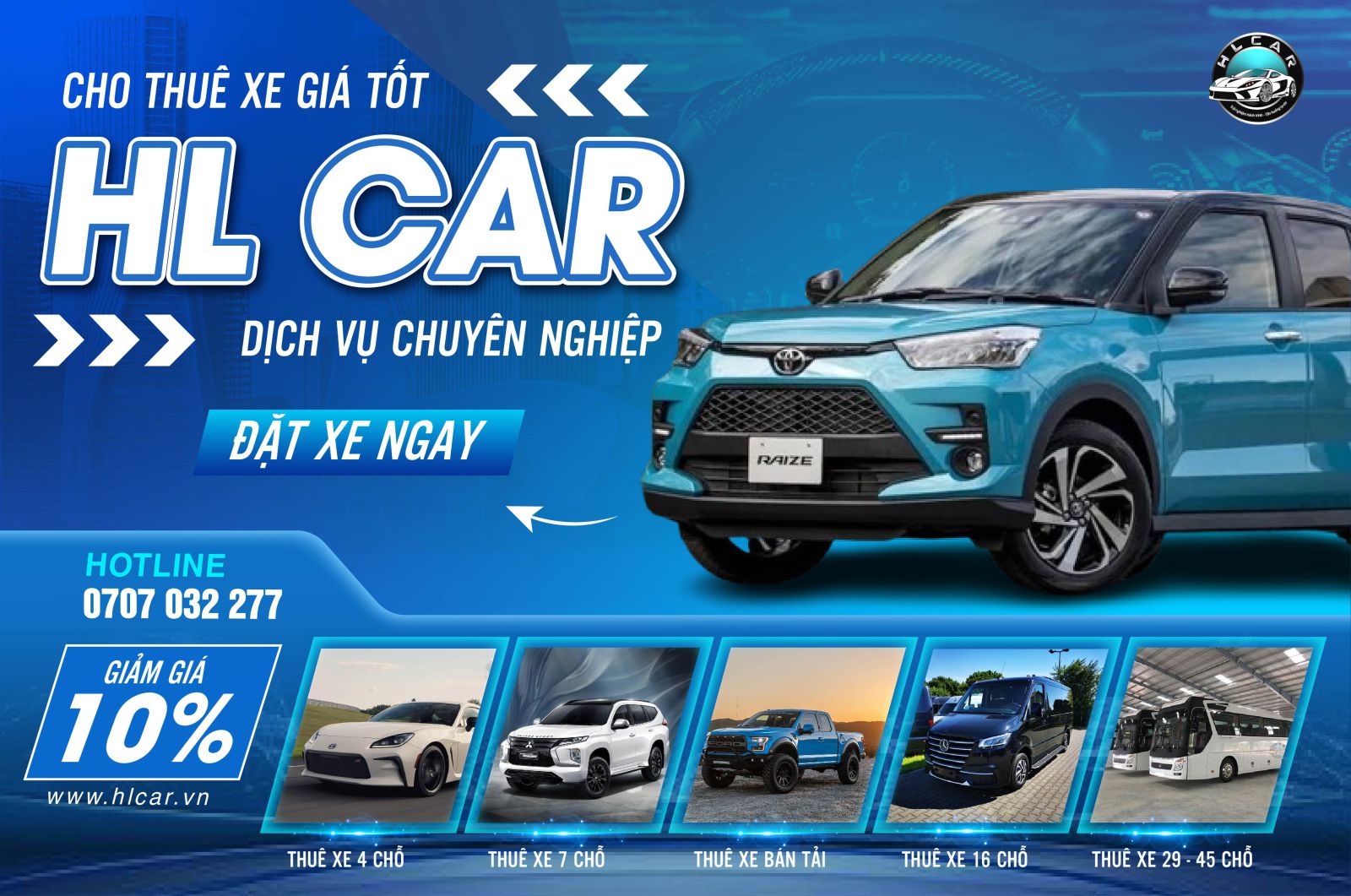 Giá thuê xe bán tải theo tháng