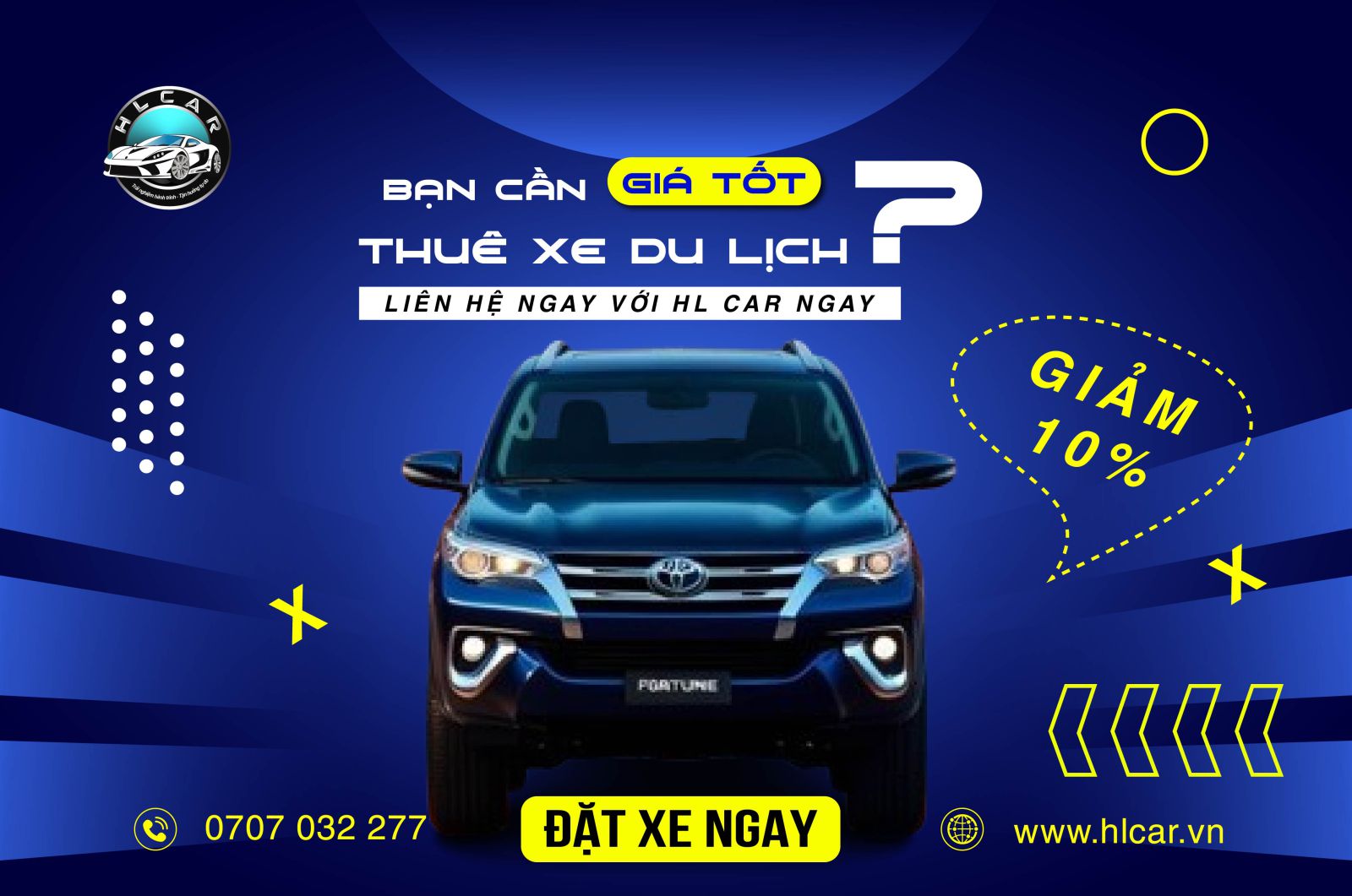 Giá thuê xe 4 chỗ có tài xế