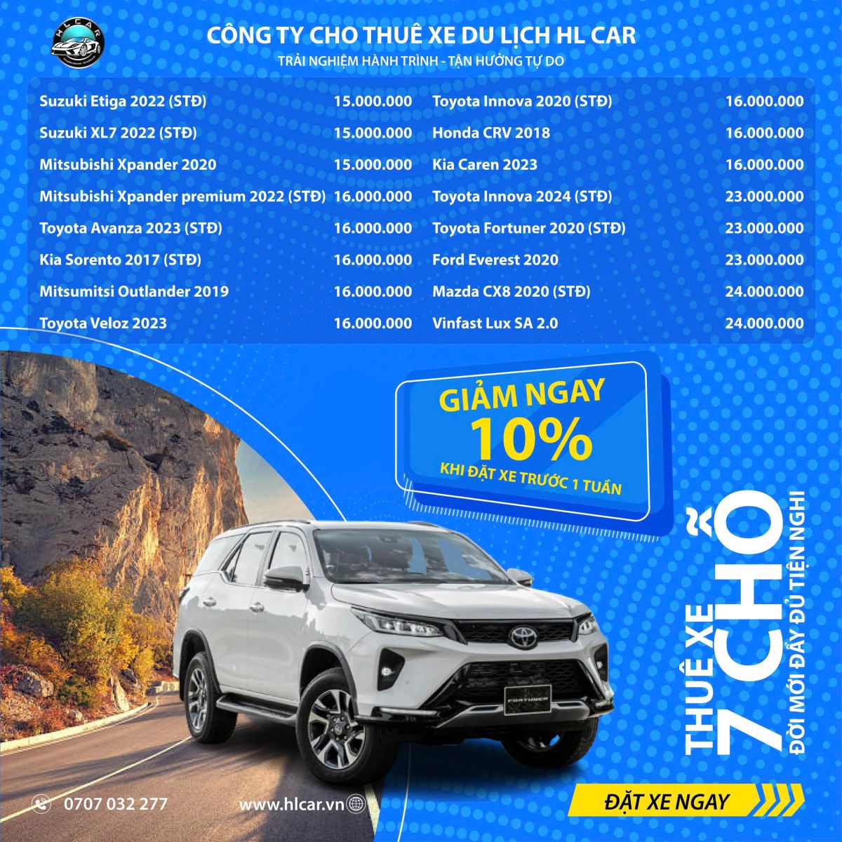 Thuê xe tự lái tại Quận Bình Thạnh
