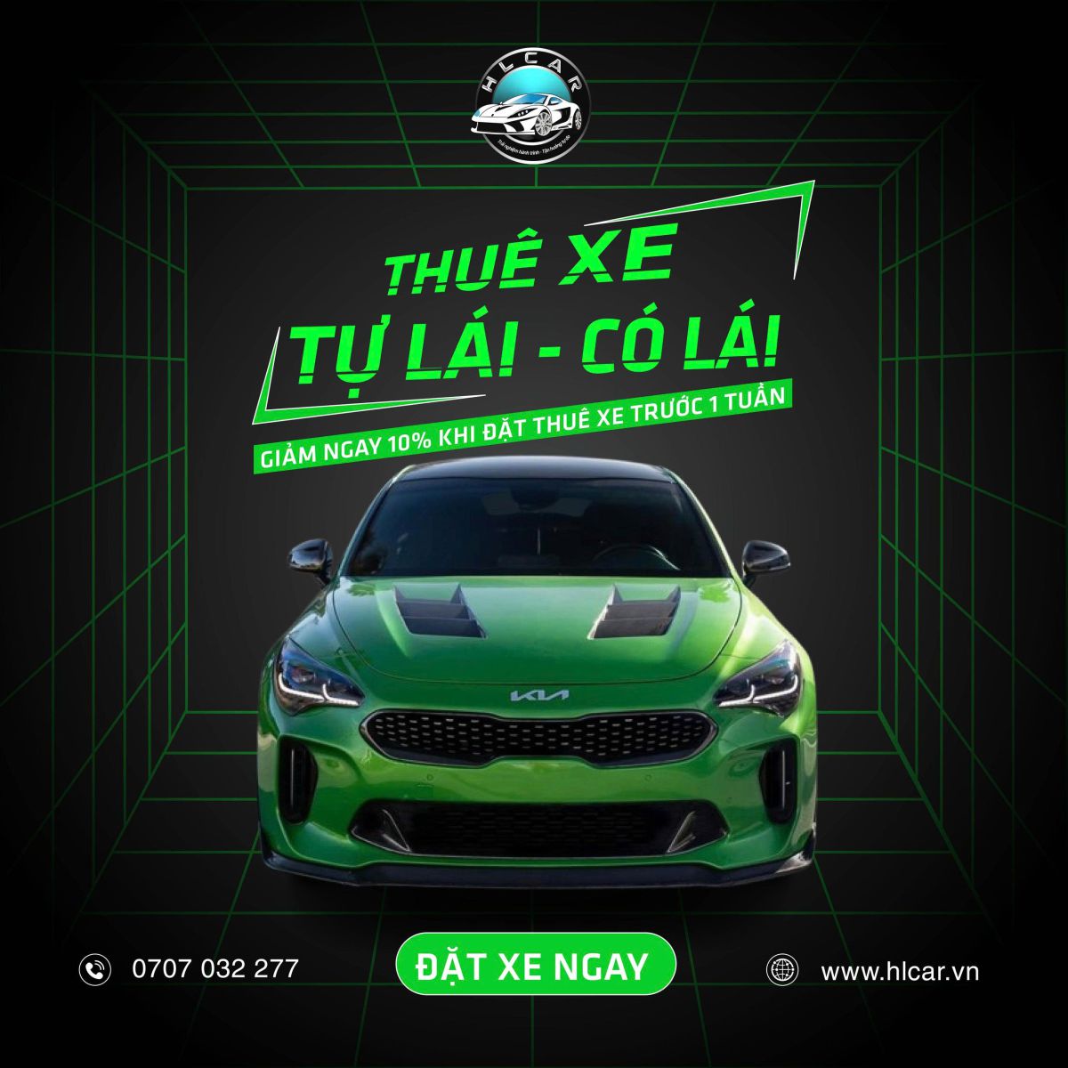 Giá thuê xe 4 chỗ tự lái