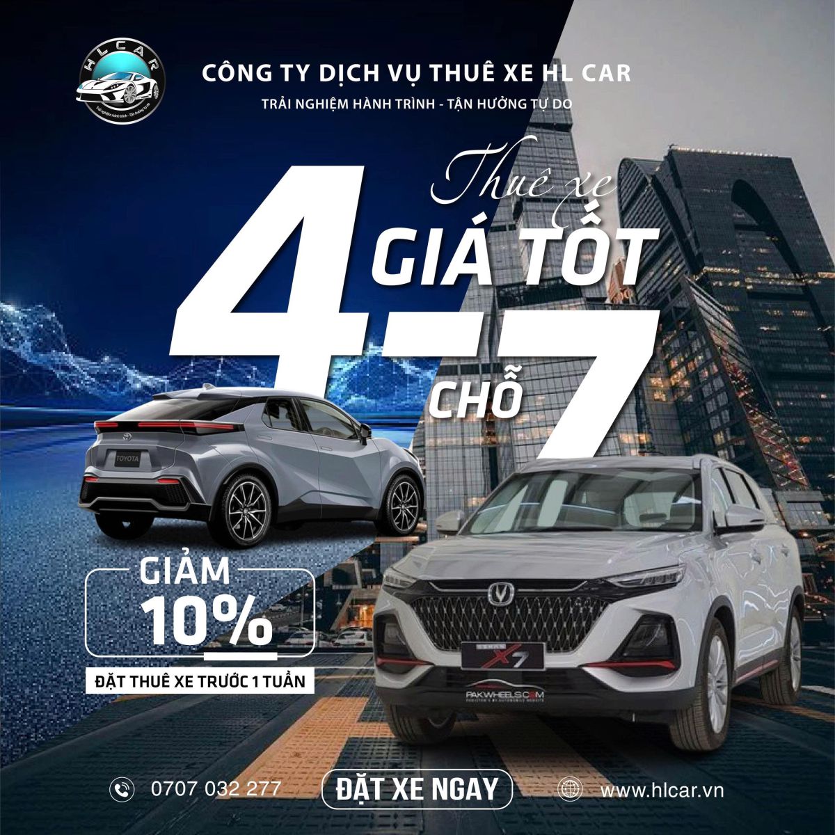 Giá thuê xe 7 chỗ