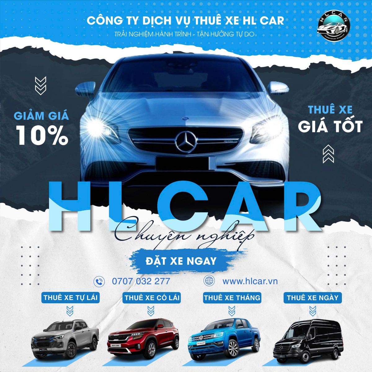 Giá thuê xe ô tô 16 chỗ