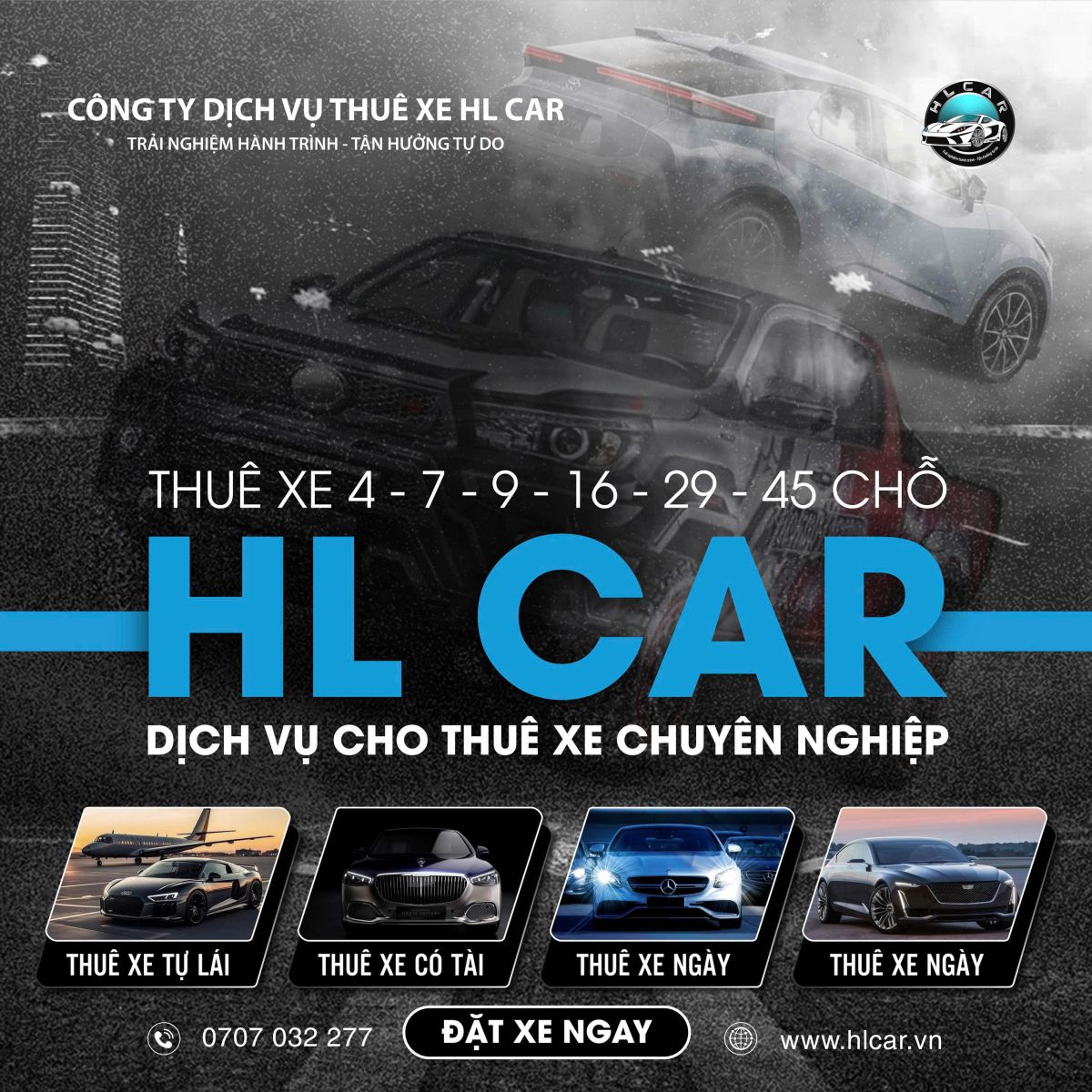 Cho thuê xe tự lái 7 chỗ