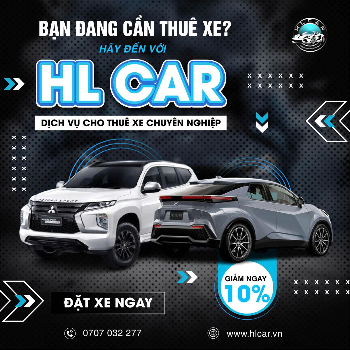 Thuê xe đưa đón sân bay đi Mộc Bài