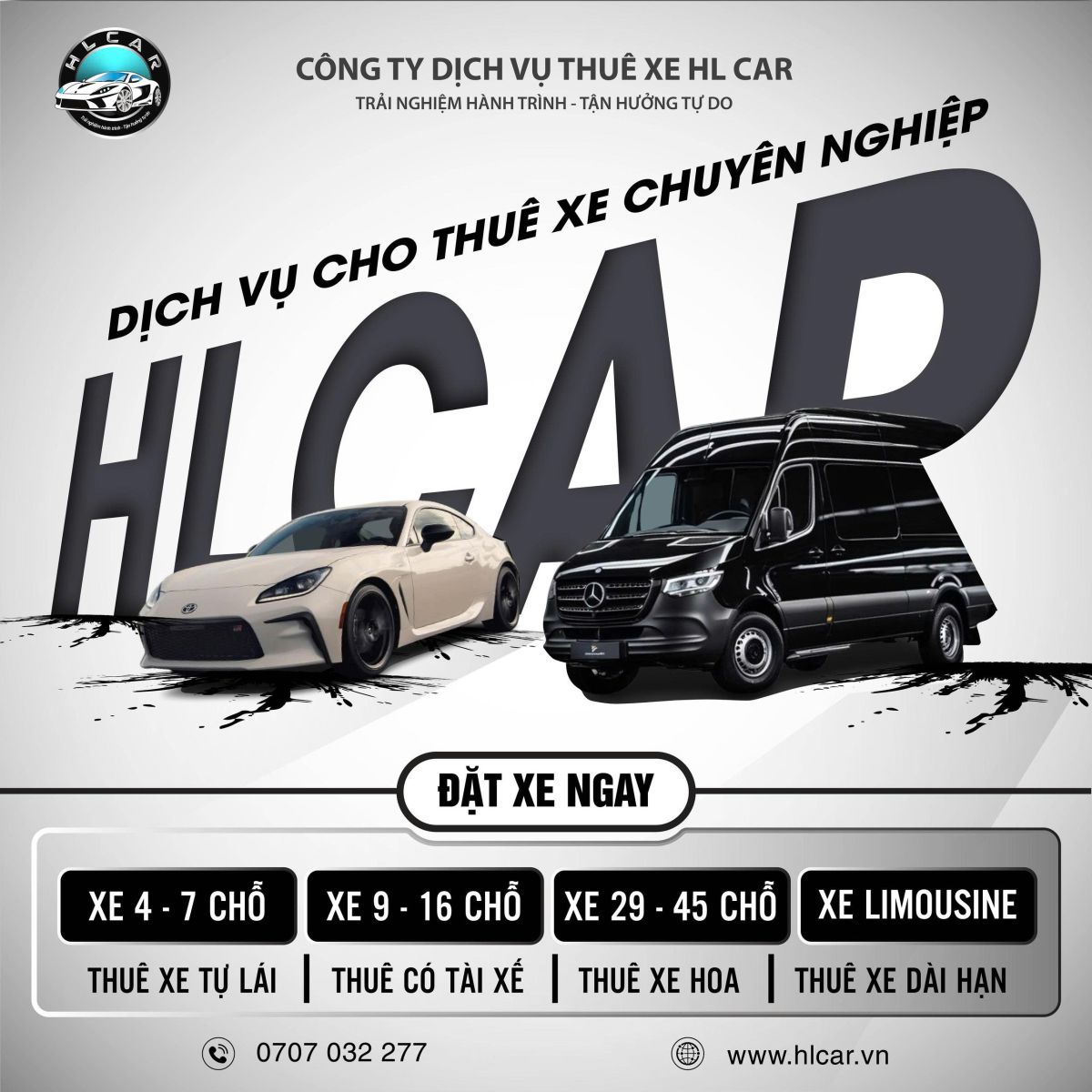 Cho thuê xe đi mộc bài tại HL CAR