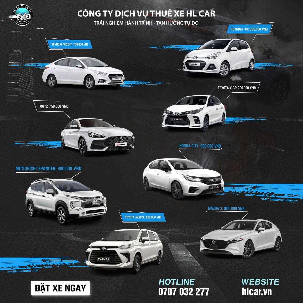 Thuê xe ô tô tự lái dịp Tết Nguyên Đán