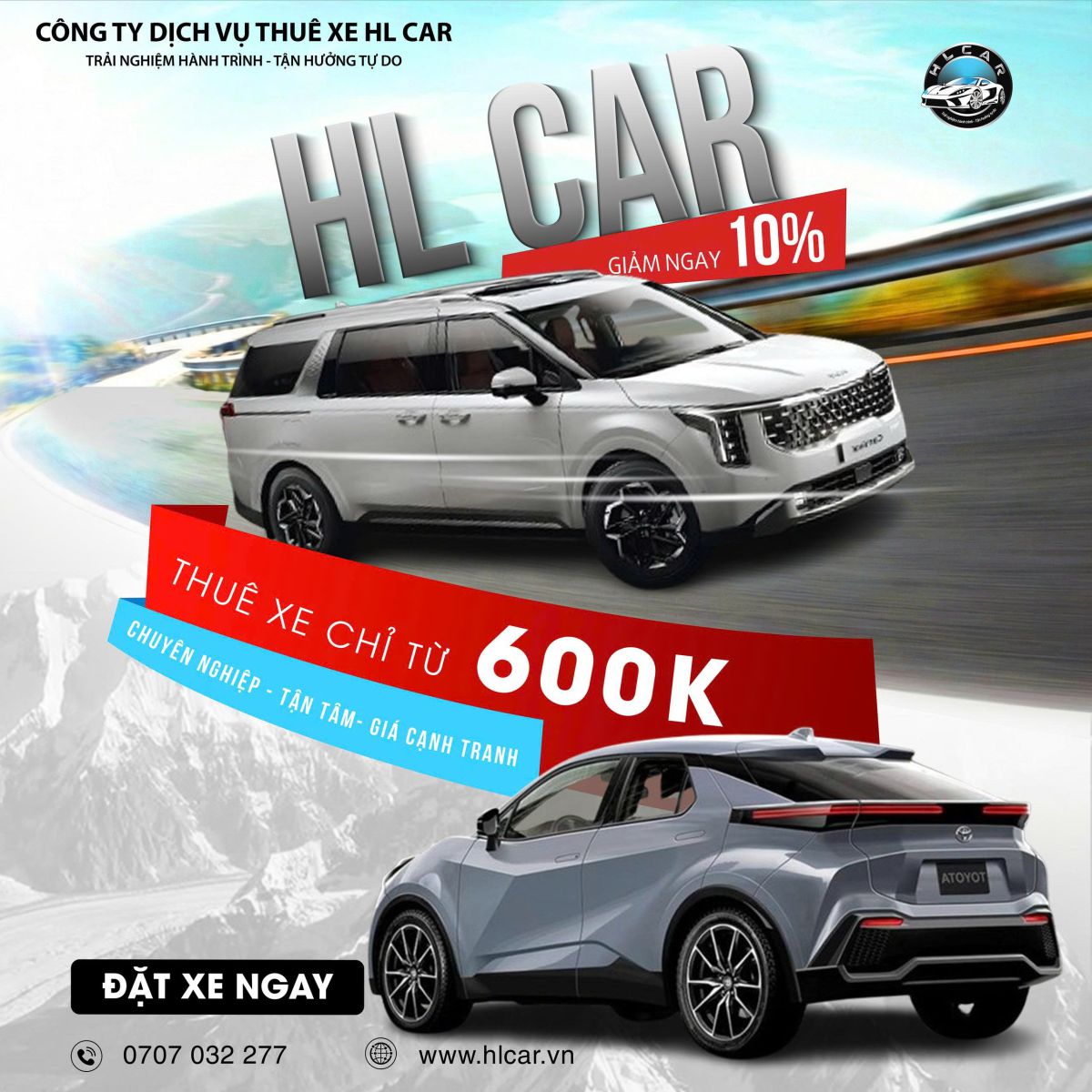 Thuê xe Sài Gòn đi Đà Lạt