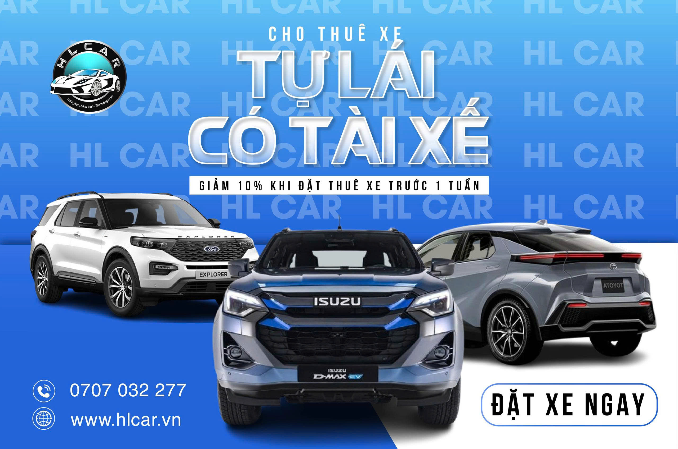 Giá thuê xe 5 chỗ tự lái