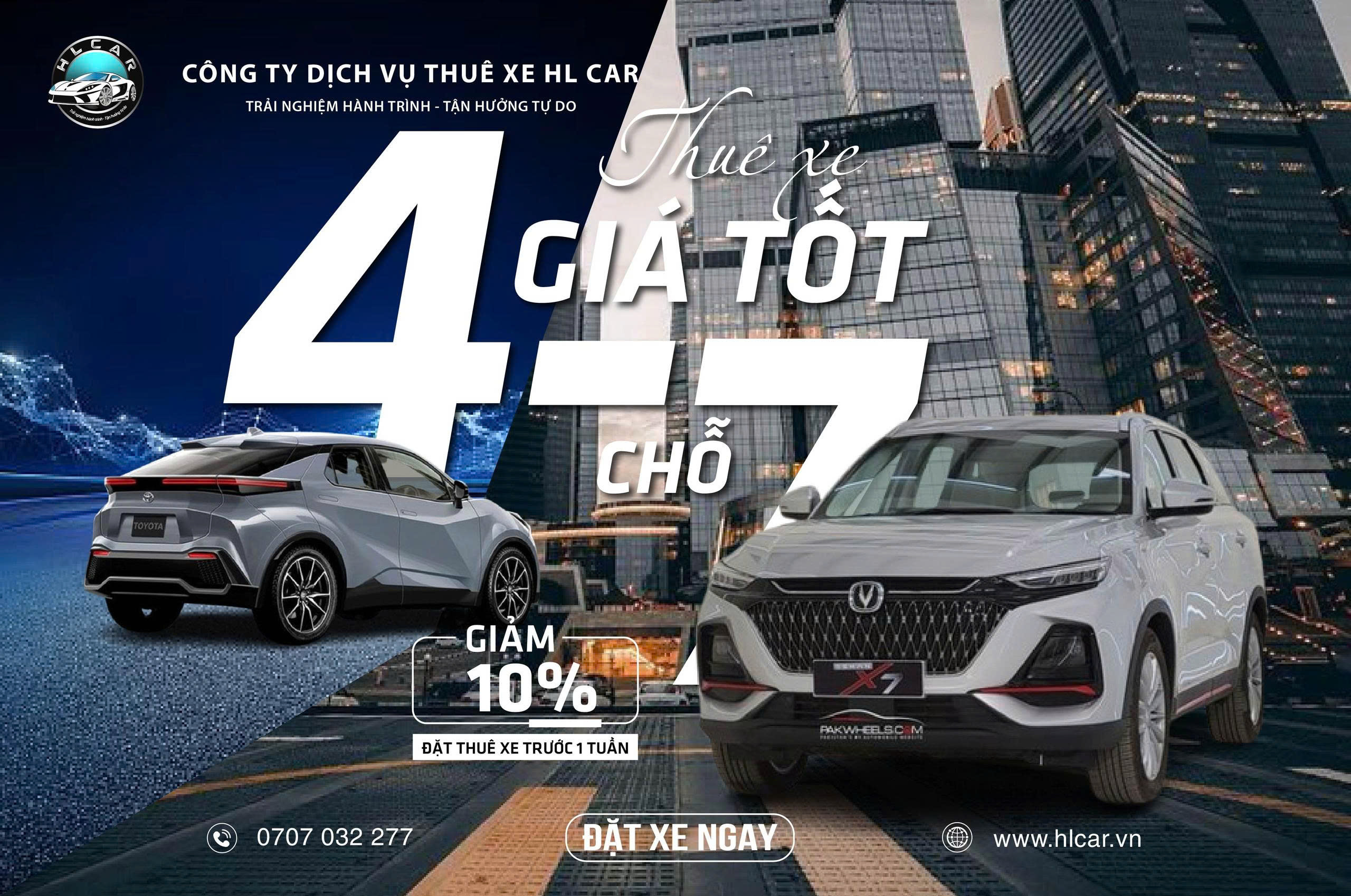 Giá thuê xe 7 chỗ 