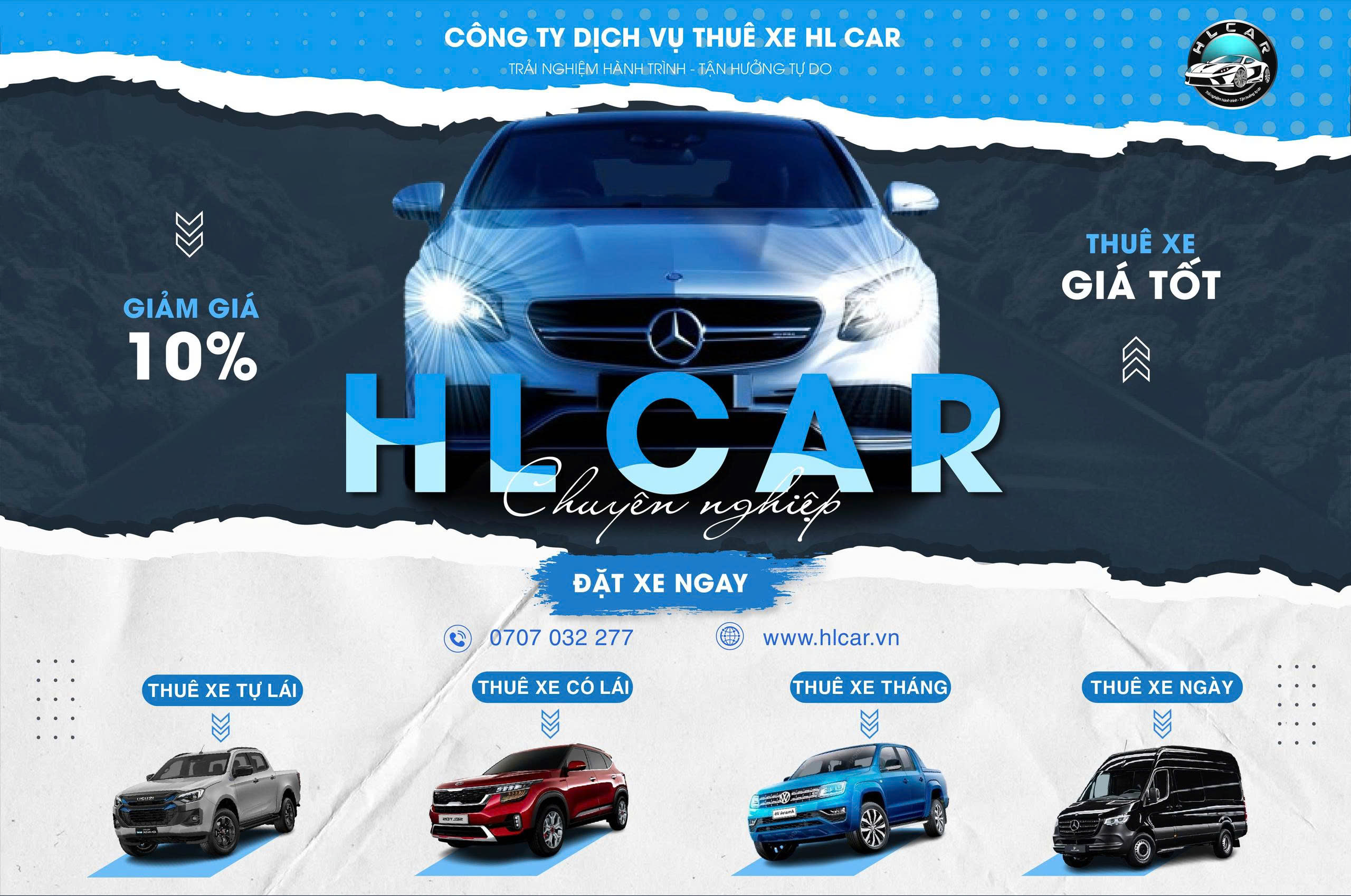 Giá thuê xe ô tô 16 chỗ